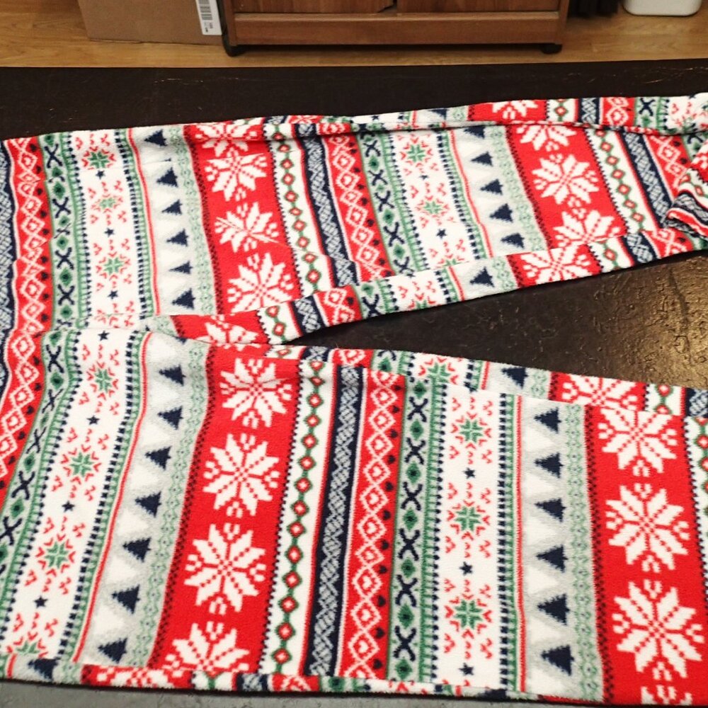 Ladies Walmart Fleece Pajama Pants Size Small (4-6)